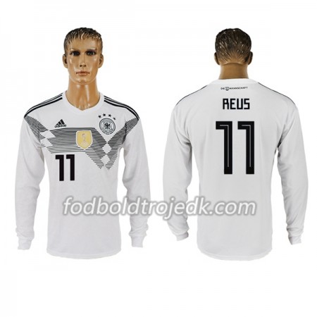 Tyskland VM 2018 Reus 11 Hjemme - Fodboldtrøjer(L/S)